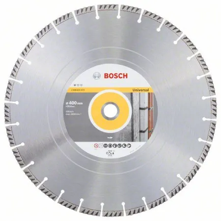 Bosch dijamantska rezna ploča standard for Universal 400x25,4 400x20x3.2x10mm ( 2608615073 )