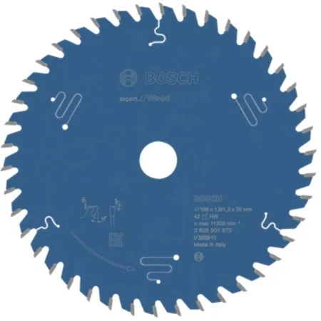 Bosch Expert for Wood 168×20×1,8/1,2 mm, T42 ( 2608901872 )