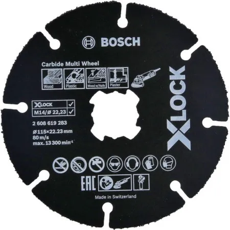 Bosch expert x-lock Carbide Multi Wheel rezna ploča 115 x 22, 23 x 1, 0mm, pakovanje 1 komad ( 2608901192 )