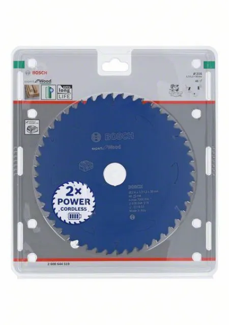 Bosch Expert za drvo list kružne testere za akumulatorske testere 216x1.7/1.2x30 T48 Bosch 2608644519 ( 2608644519 )