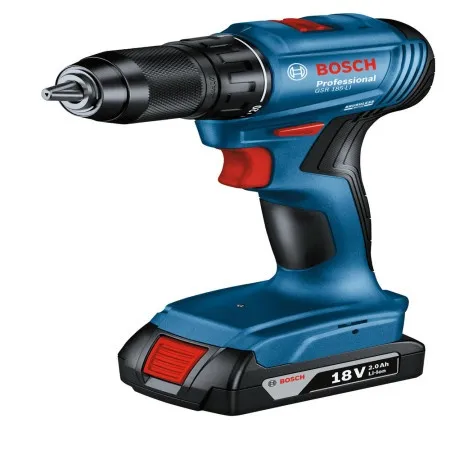 Bosch GSR 185-Li Akumulatorska bušilica - odvrtač 18V, 2x2,0 Ah + kofer 06019K3000 ( 06019K3000 )