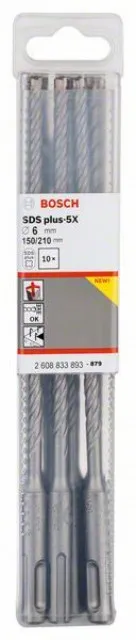 Bosch hamer burgija SDS plus-5X 6 x 150 x 210 mm, 1 komad ( 2608833893. )