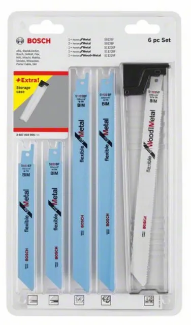 Bosch komplet listova univerzalne testere wood and Metal, 6 komada Bosch 2607010906, S 922 EF S 922 BF (2x) S 1122 EF S 1122 BF S 1122