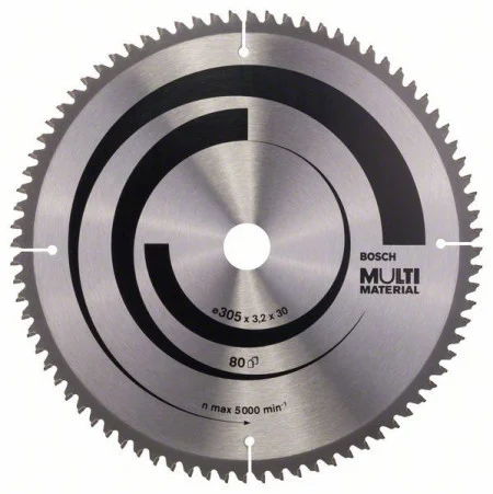 Bosch list kružne testere multi material 305 x 30 x 3,2 mm 80 ( 2608640452 )