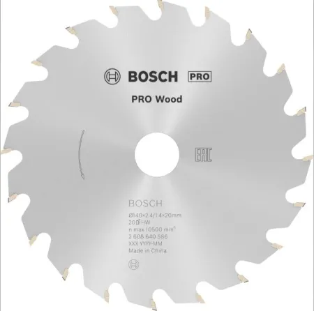 Bosch List kružne testere Optiline Wood 140 x 20/12,7 x 2,4 mm, 20 140 x 20/12,7 x 2,4 mm, 20 ( 2608640586 )