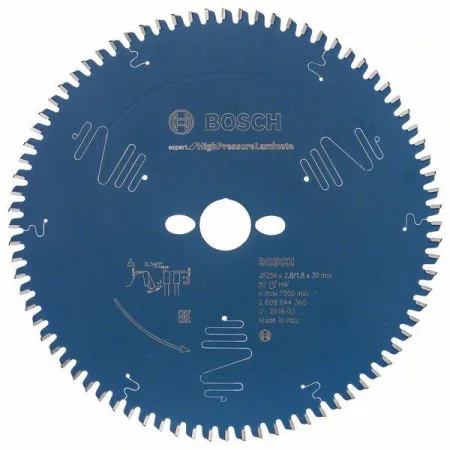 Bosch list kružne testere za laminat EX TR B 254x30-80 EX TR B 254x30-80 ( 2608644360 )