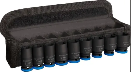 Bosch PRO Impact Socket Set, 1/4", standardni, 9 delova ( 2608003034 )