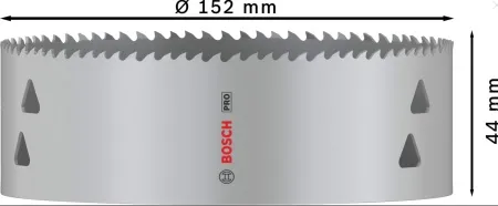 Bosch PRO Multi Material testera za otvore, 152 mm, sa navojem ( 2608901544 )