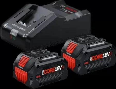 Bosch set 2x procore18v+ 8.0ah baterija + punjač gal 18v-160 c 1600a02x03 ( 1600A02X03 )