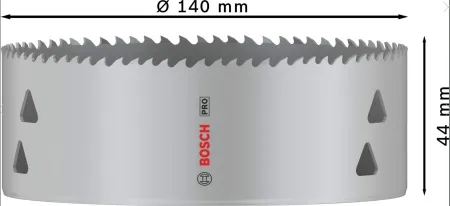 Bosch Set PRO Multi Material testera za otvore, 140 mm, sa navojem ( 2608901542 )