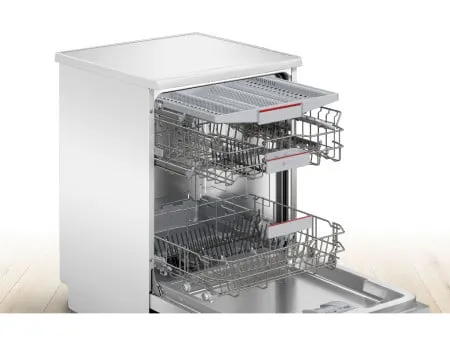 Bosch SMS4HVW33E/samostojeća/D/13 kompleta/3. korpa/HomeConnect/84,5x60x60cm/bela sudomašina ( SMS4HVW33E )