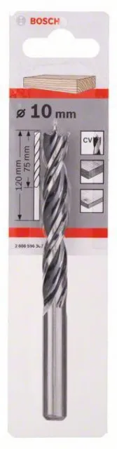 Bosch spiralna burgija za drvo standard 10 x 80 x 120 mm, d 10 mm ( 2608596307 )