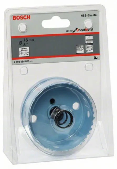 Bosch testera za bušenje provrta sheet metal 76 mm, 3" ( 2608584806 )