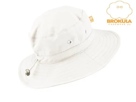 Brokula carewear uv šešir dječji - basic, beli, vel. l-xl ( brkluv411k/l-xl )