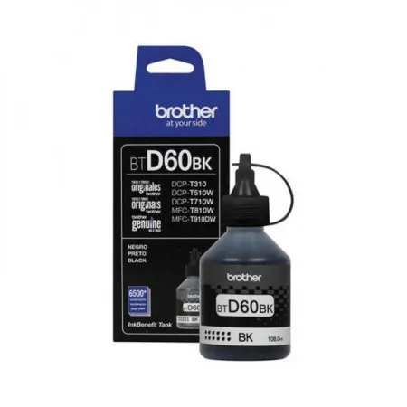 Brother bk 6,5k Ink u bočici ( BTD60BK )