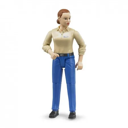 Bruder Figura ženska plave farke ( 604080 )