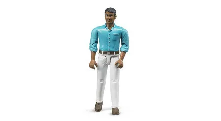 Bruder figura čovek, bele farke ( 600037 )