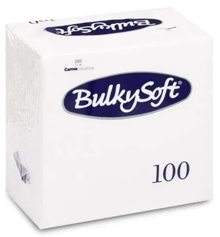 BulkySoft salveta bela 38x38cm 100/1 2sl (20 pak) ( 155-C32120E10 )