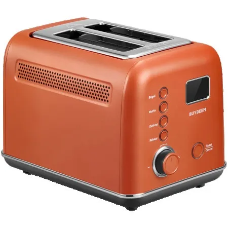Buydeem 2 Slice Automatic Metal Toaster, model DT730E, color Koi Red, EU ( DT730E-KR/EU )