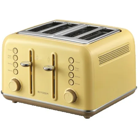 Buydeem 4 Slice Toaster, model DT640E, color Mellow Yellow, EU ( DT640E-MY/EU )