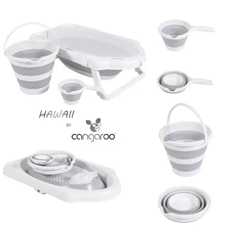 Cangaroo Sklopiva kadica hawaii 4u1 grey ( CAN8800 )