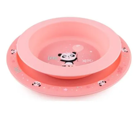 Canpol babies pribor za hranjenje exotic animals - pink ( 56/523_pin )