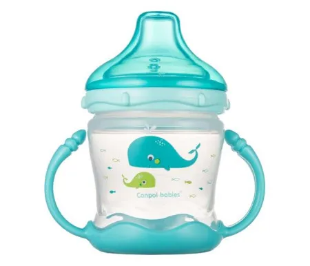 Canpol babies solja love&sea 180ml sa silikonskim kljunom (57/300) - blue ( 57/300_blu )