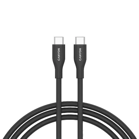 Canyon CC60SC10 C-C 60W 1m Silicon Black cable ( CNS-CC60SC10B )