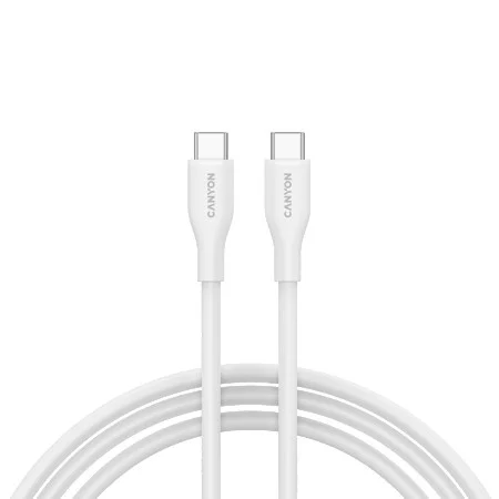 Canyon CC60SC10 C-C 60W 1m Silicon White cable ( CNS-CC60SC10W )