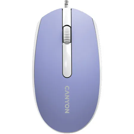 Canyon wired optical mouse with 3 buttons Mountain lavender ( CNE-CMS10ML )