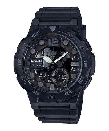 Casio collection muški sat ( AEQ-100W-1B )