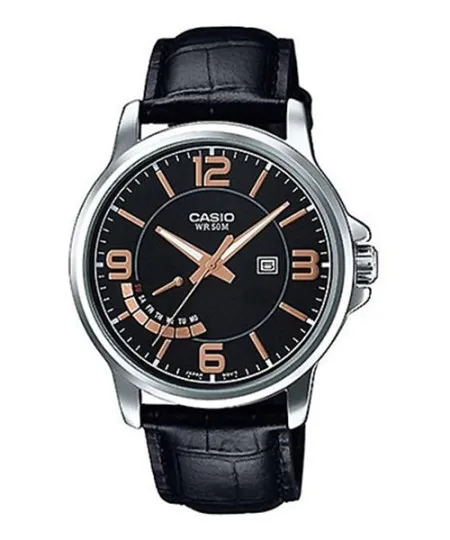 Casio collection muški sat ( MTP-E124L-1A )