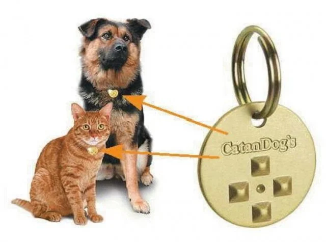 CatanDog Medaljon protiv buva i krpelja za pse i mačke