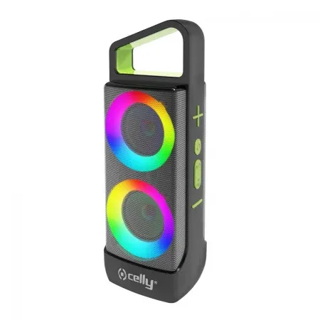 Celly bežični zvučnik 10W RGB/TWS crna + kabl type-C ( 77140 )