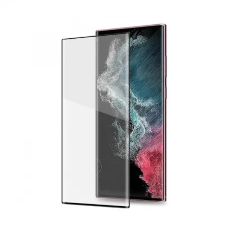 Celly zaštitno staklo 3D za Samsung S22 ultra ( 3DGLASS1012BK )
