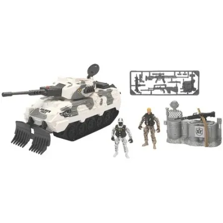 Chap mai soldier force napad tenkom na sneznom polju playset ( 545107 )