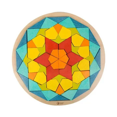 Classic World Drveni set Umetaljka Mandala blokovi ( SW10033 )
