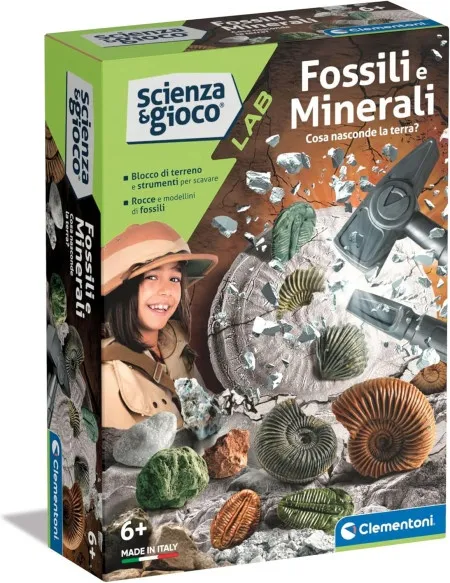 Clementoni Fossili e minerali dig kit (uk) ( CL61409 )