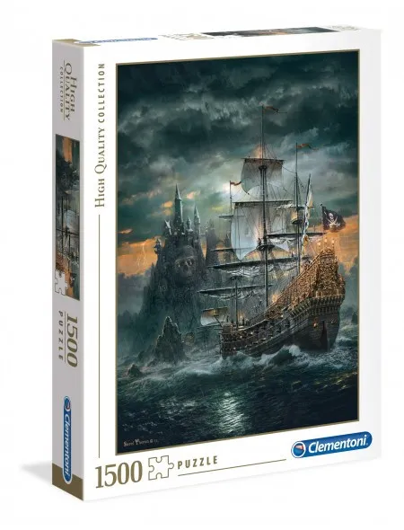 Clementoni puzzle 1500 the pirates ship ( CL31682 )