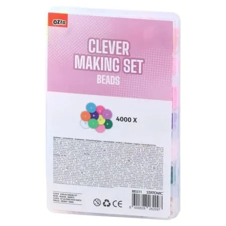 Clever set za pravljenje nakita perlice srednji 4000k ( 885311 )