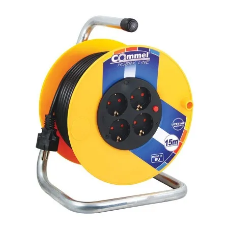 Commel h05vv-f 3g1,5 kabl sa motalicom pvc bubanj 115mm monofazna 15m ( c0953c )