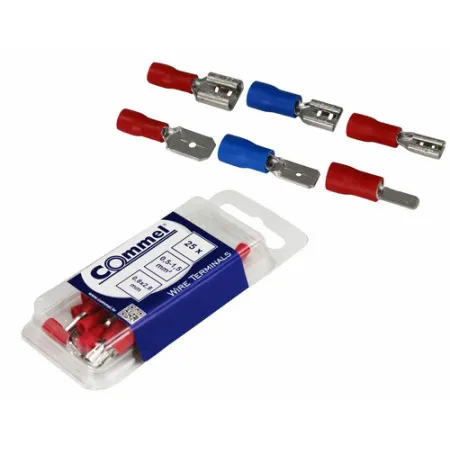 Commel natikac za zicu 0.5-1.5mm2, 0.8x2.8mm, 25kom ( c365-821 )