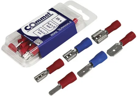 Commel utikac za zicu 1.5-2.5mm2, 0.8x4.75mm, 25kom ( c365-813 )