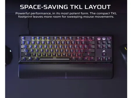Corsair 570 PRO TKL žicna/mehanicka/CH-911911G-NA/RGB LED/gaming/crna Tastatura ( CH-911911G-NA )