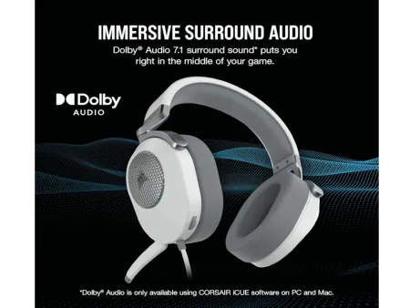 Corsair hs65 surround žicne/ca-9011271-eu/bela Slušalice ( CA-9011271-EU )