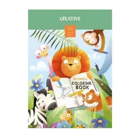 Creative bojanka animals 40 strana ( 75100 )