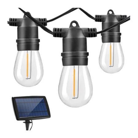 Creelux Solarni LED niz 15 m, 15 sijalica ( SNZ-15WW/15M-S )