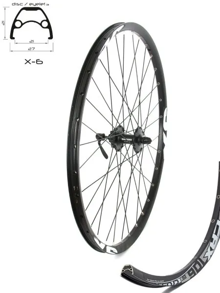 Crosser točak prednji 29/29" x6,sa shimano center lock glavom ( 3000062 )