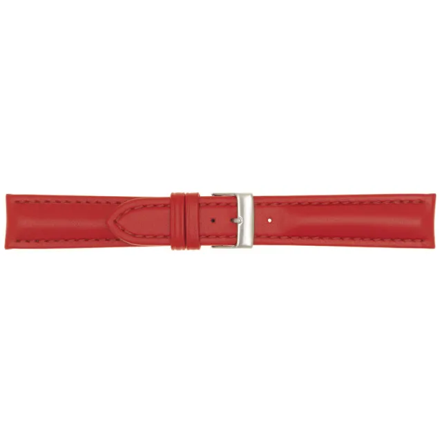Crveni poletto cosmos waterproof kožni kaiš za sat ( 875/07.22 )