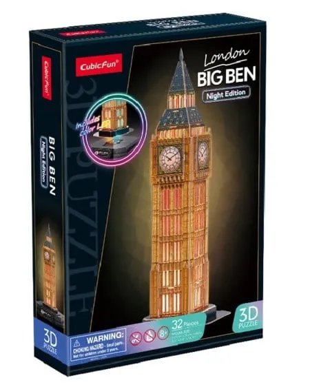Cubic fun l537h puzzle big ben night edition ( CBF205379 )